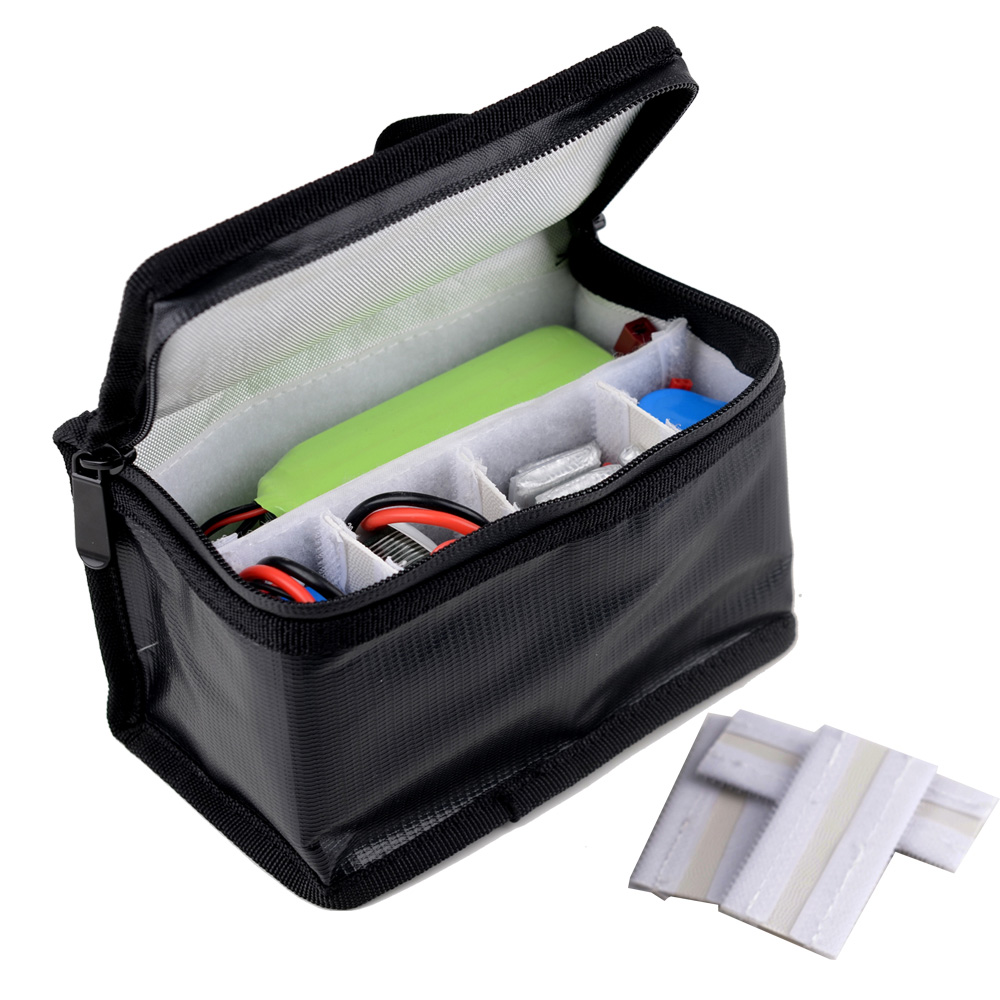 Rc Helicopter Bag - 155x115x90mm Fireproof Explosion-Proof Safety Bag Built-in