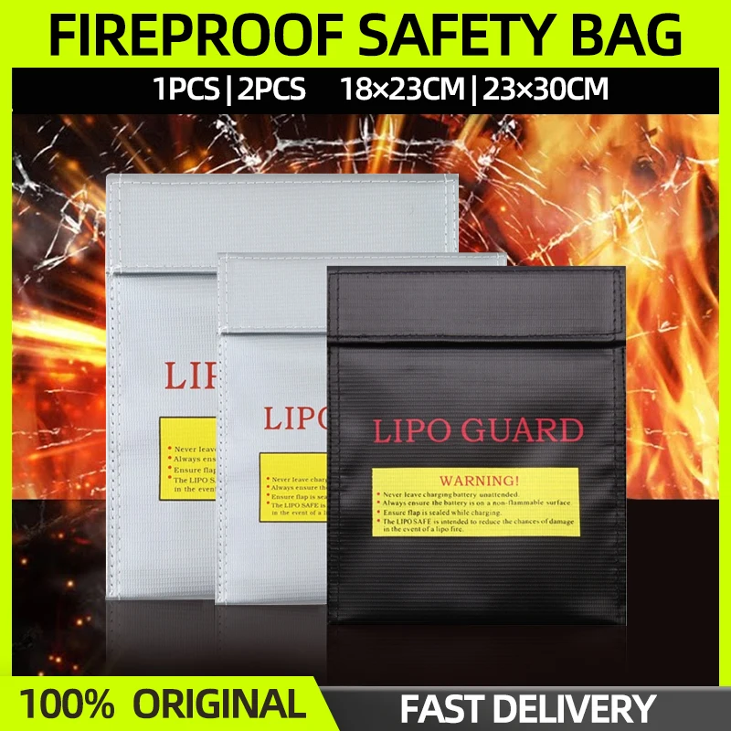 Rc Helicopter Bag - 1/2PCS Fireproof RC LiPo Battery Safety