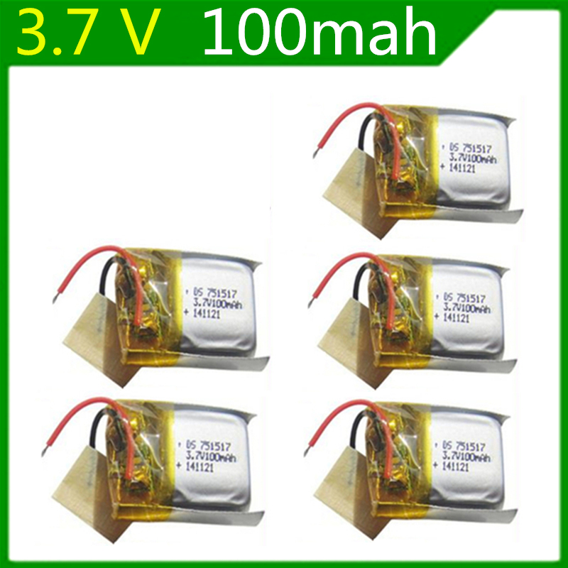 Rc Helicopter Bag - 5pcs/bag 3.7V 100mah For Wltoys V272