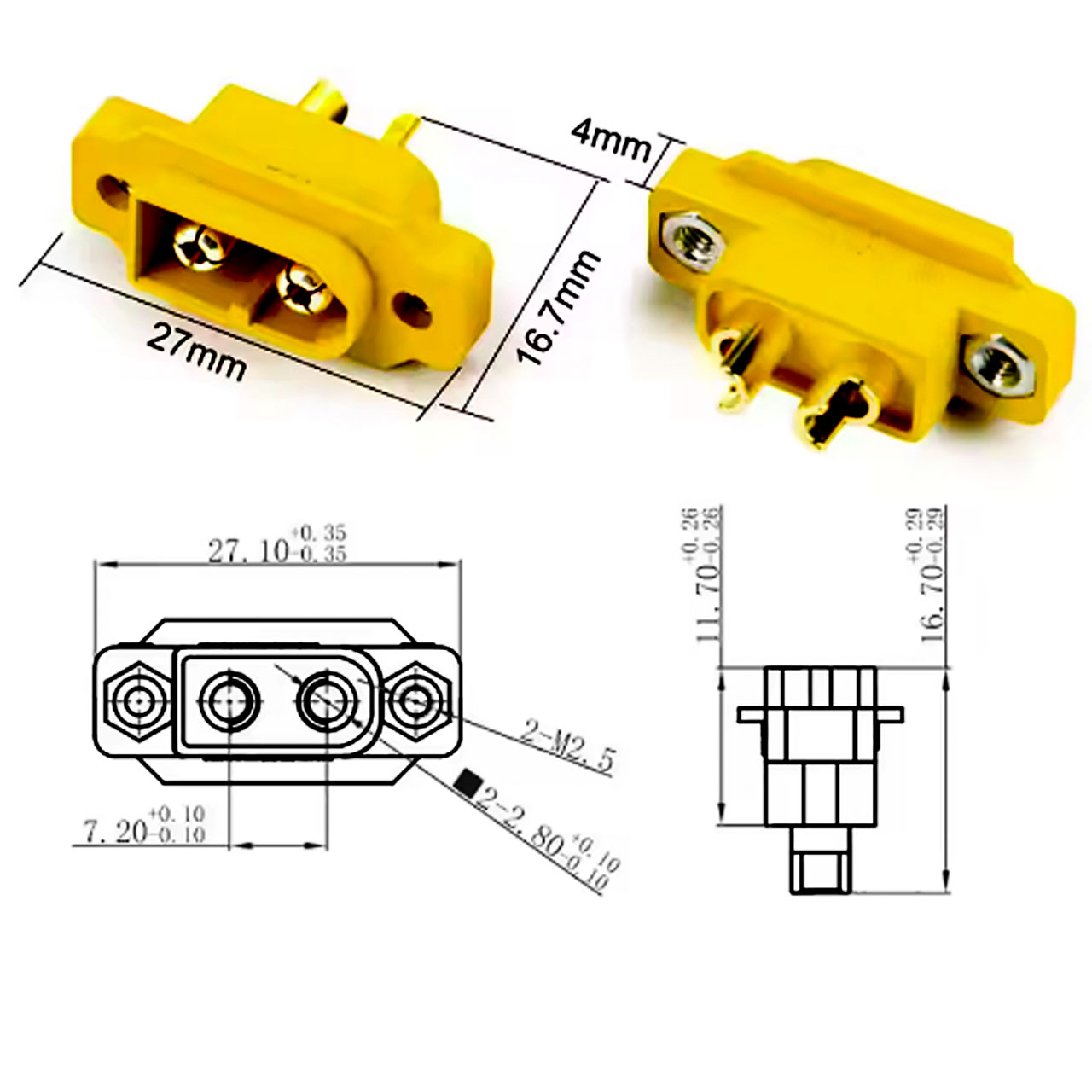 5/10pcs Amass XT60E Male Femal - Rc Helicopter Large incelemesi ve fiyatı