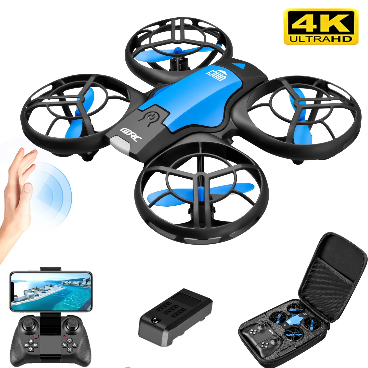 V8 New Mini Drone 4K Professio - Rc Helicopter Mini incelemesi ve fiyatı