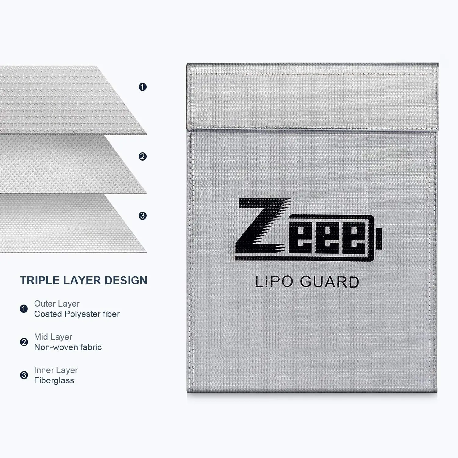 Zeee Lipo Battery Safety Bag 2 - Rc Helicopter Bag incelemesi ve fiyatı