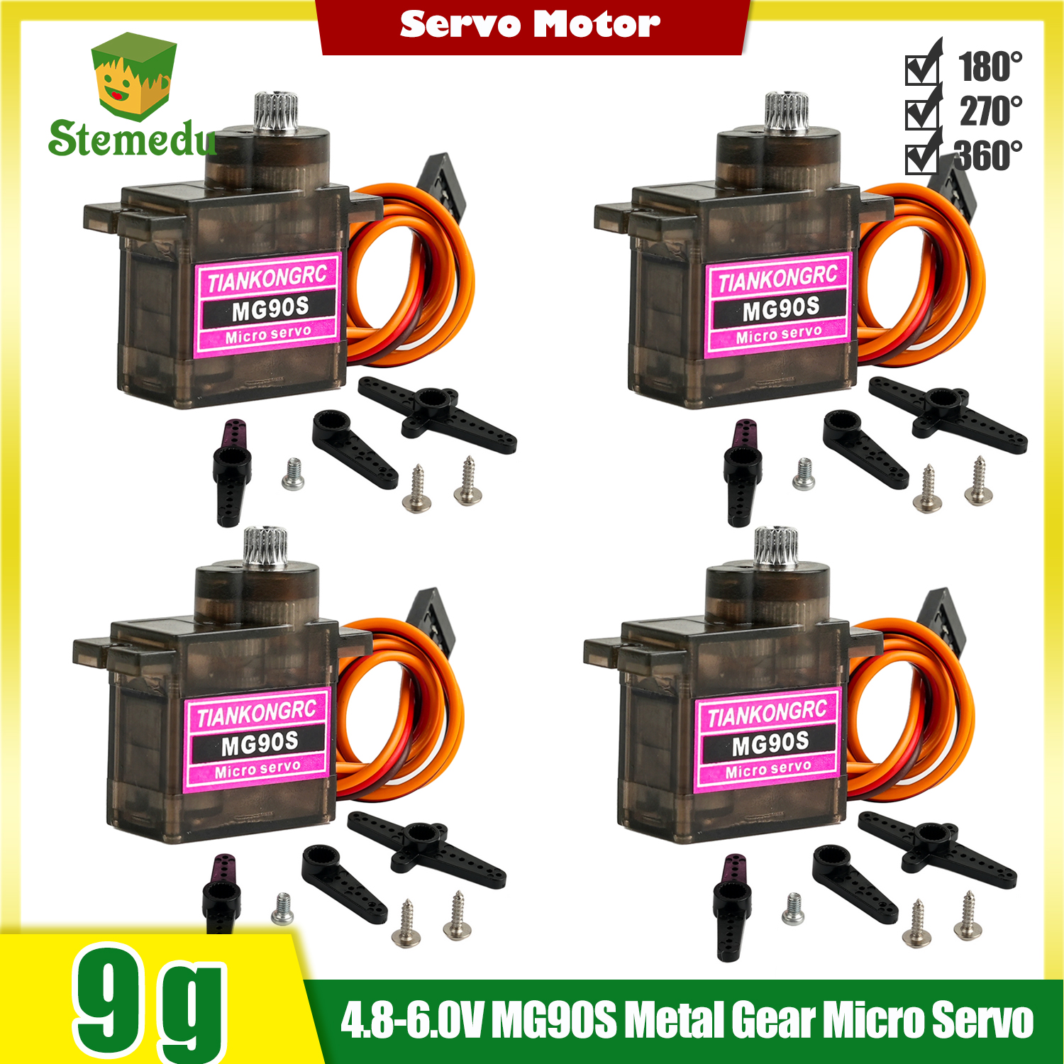 4pcs Lightweight 9g Micro Serv - Rc Helicopter Servo incelemesi ve fiyatı