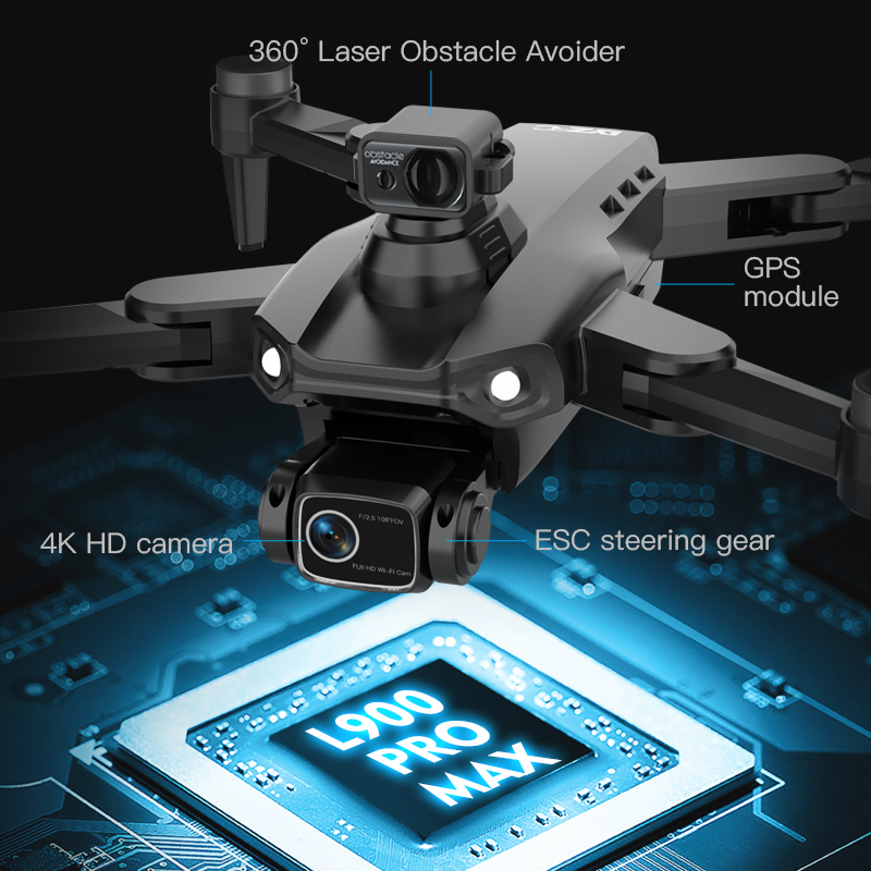 L900 Pro SE MAX GPS Drone 4K P - Rc Helicopter Electric incelemesi ve fiyatı