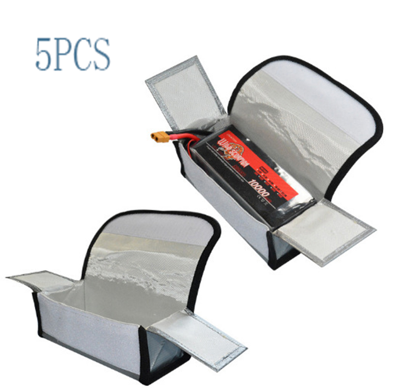 5pcs 185x75x60mm Portable Fire - Rc Helicopter Bag incelemesi ve fiyatı