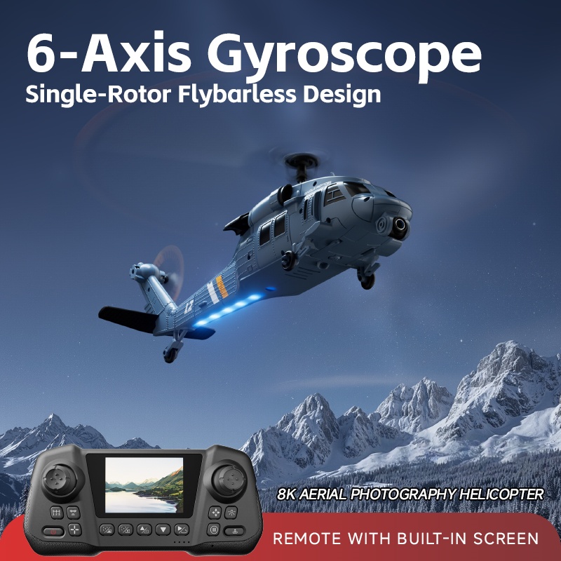 8K Flybarless Optical Flow Hov - Rc Helicopter Gyro incelemesi ve fiyatı
