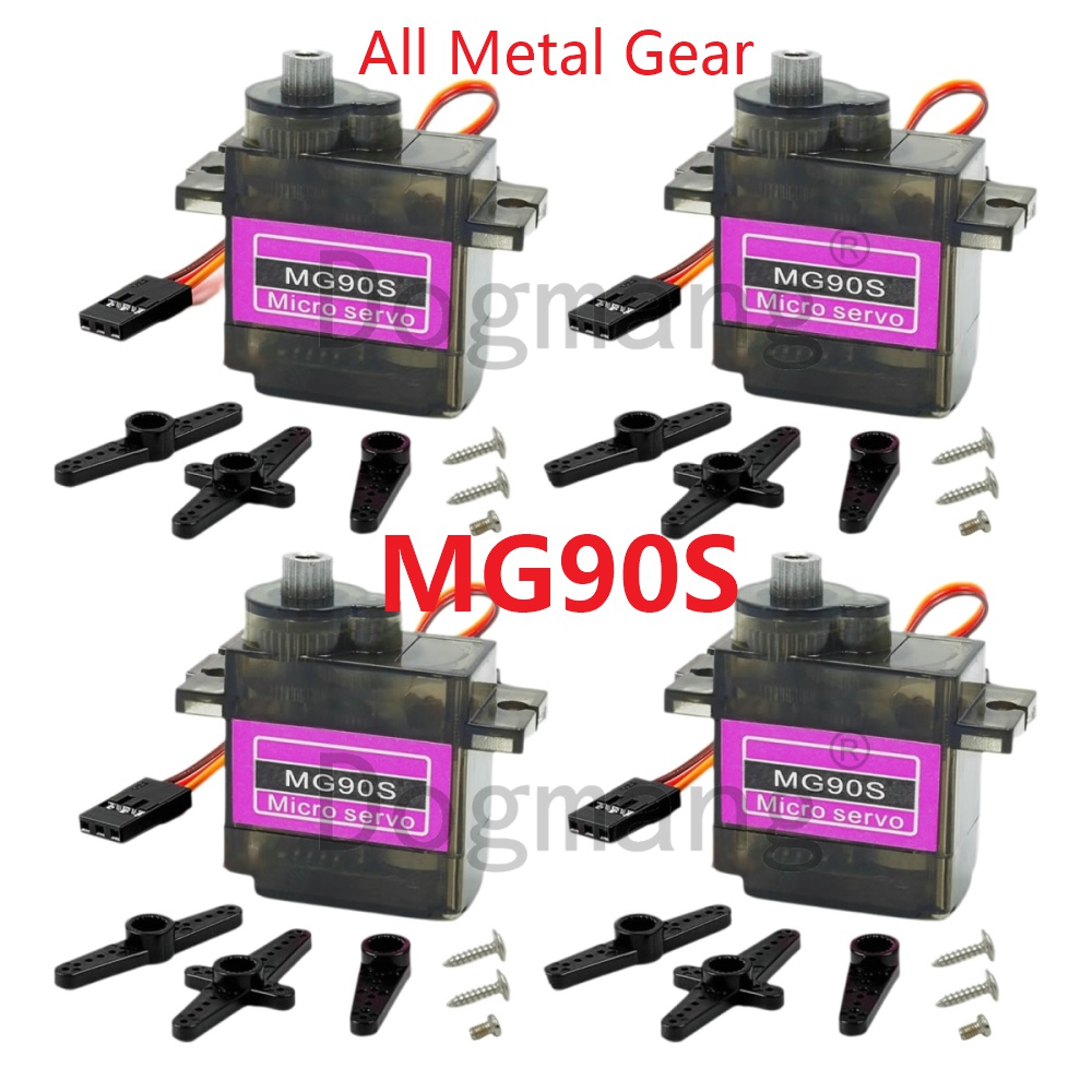 MG90S Servo 1/2/4/10/20/50 Pcs - Rc Helicopter Servo incelemesi ve fiyatı