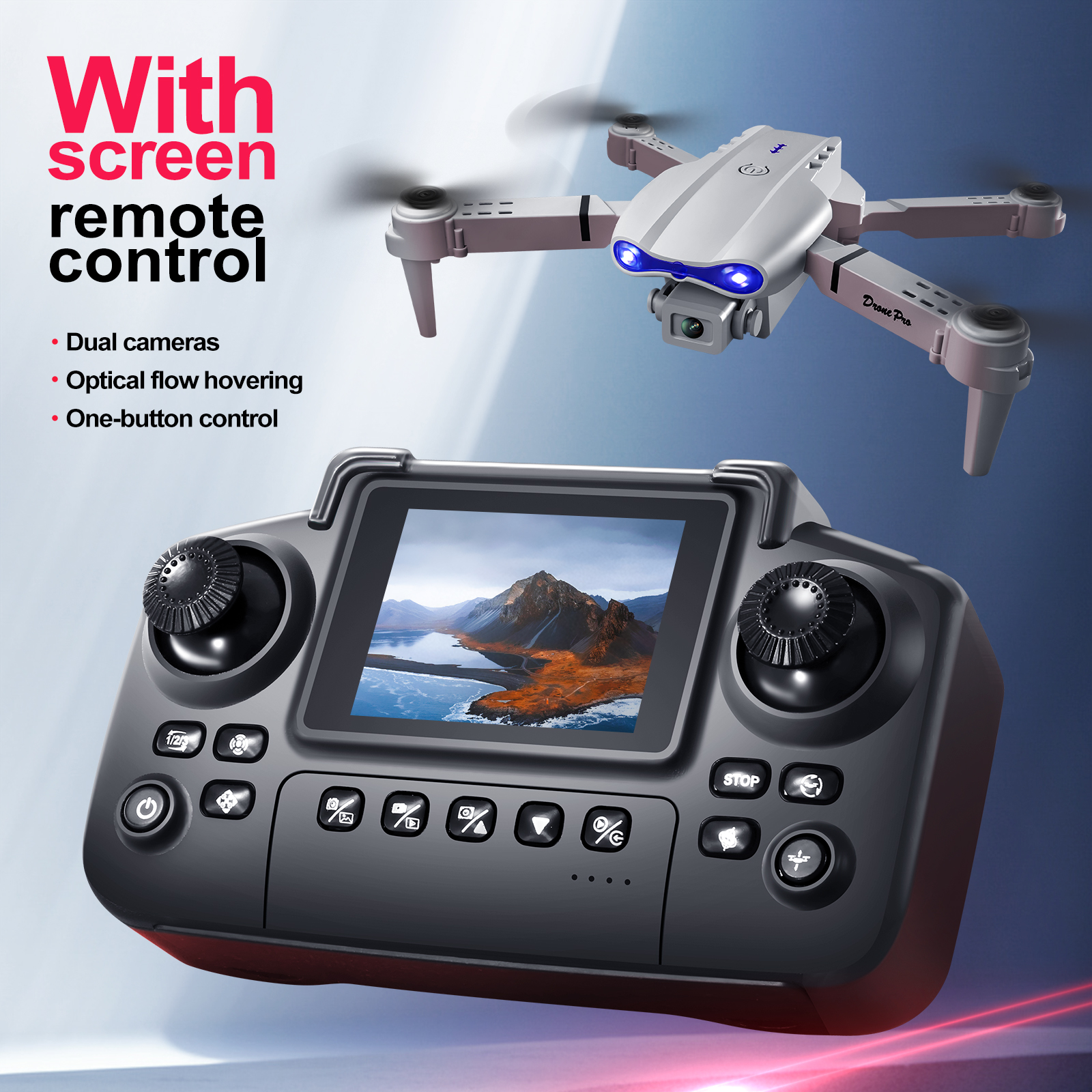 2025 New E88 E99 Upgraded Dron - Rc Helicopter Remote Control incelemesi ve fiyatı