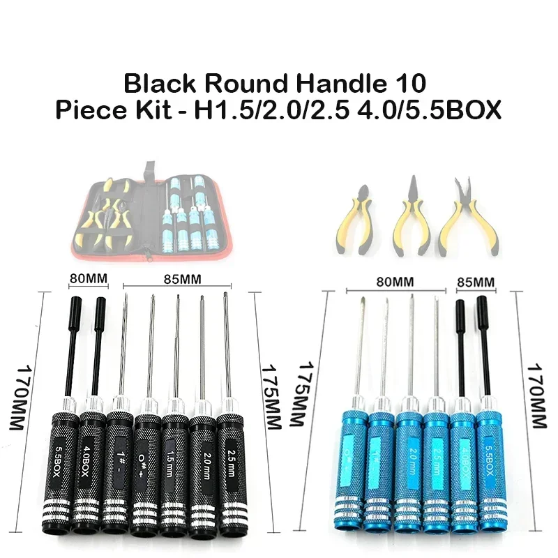 10pcs/set Ball Link 10 in 1 RC - Rc Helicopter Tool Kit incelemesi ve fiyatı